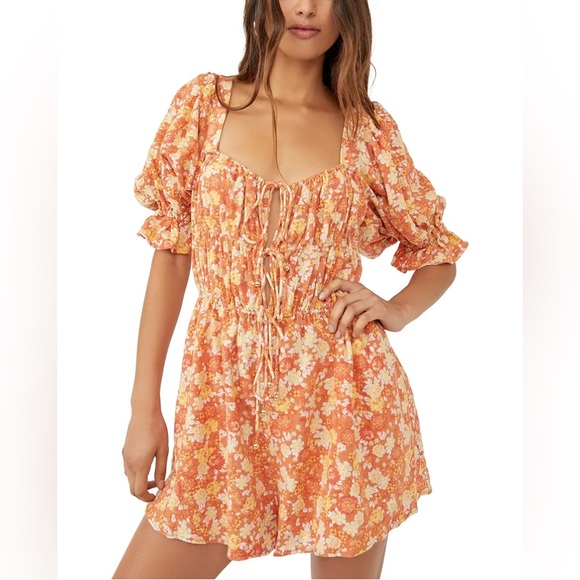 Free People Show Me Love Playsuit Romper NWT! - Picture 4 of 5